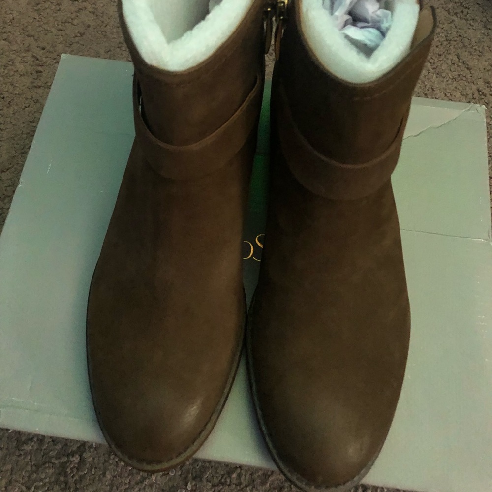 Women’s Franco Sarto Leather Boots Never Worn!!!!